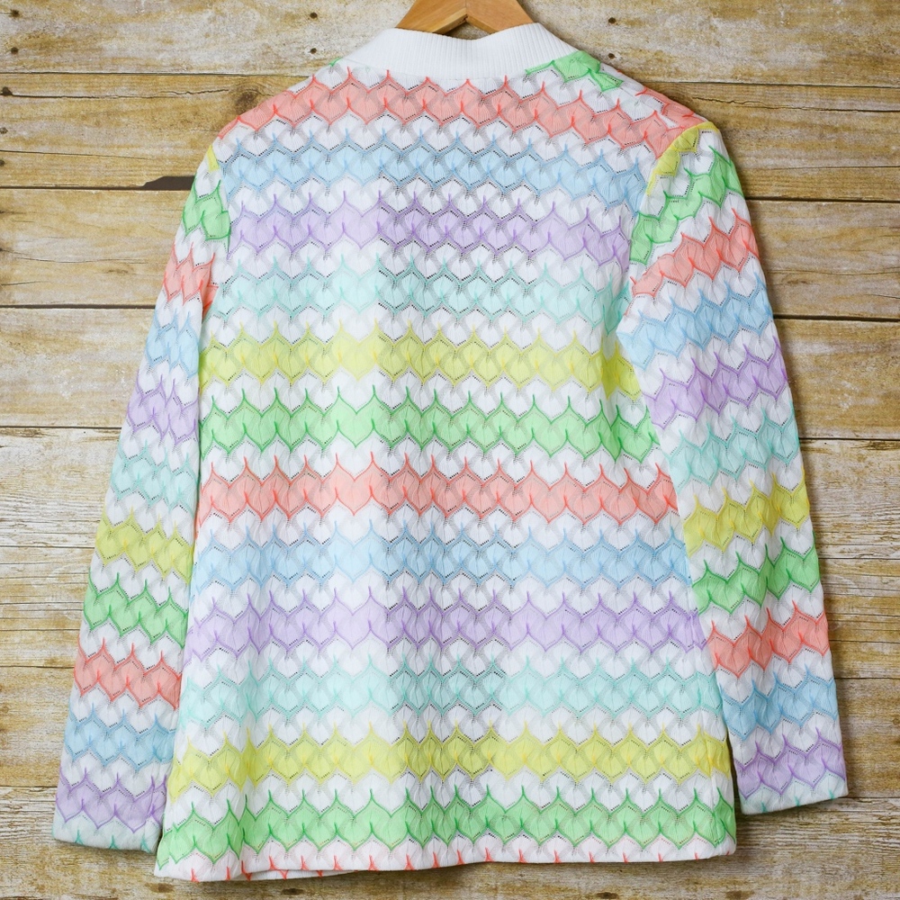 Altogether Cardigan Open Front Multicolor Vibrant - Picture 3 of 3